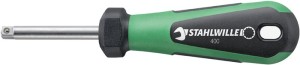 Rękojeść z końcówką 400 1/4 cal. uchwyt 2-komponentowy długość 150 mm STAHLWILLE