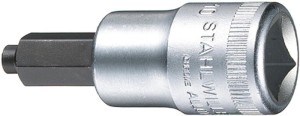 Klucz nasadowy 54 IC 1/2 cal. wewn. 6-kątowy, z czopem rozmiar klucza 5 mm długo