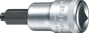 Klucz nasadowy 54 IC 1/2 cal. wewn. 6-kątowy, z czopem rozmiar klucza 10 mm dług