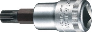 Klucz nasadowy 54 X 1/2 cal. wewn. gniazdo wielozębowe M10 długość 60 mm STAHLWI