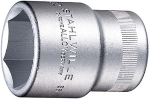 Klucz nasadowy 55 3/4 cal. 6-kątowy rozmiar klucza 46 mm długość 73 mm STAHLWILL