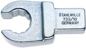 Klucz wtykowy oczkowy 733/10 11 rozmiar klucza 11 mm 9 x 12 mm stal chromowa-sto