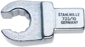 Klucz wtykowy oczkowy 733/10 12 rozmiar klucza 12 mm 9 x 12 mm stal chromowa-sto
