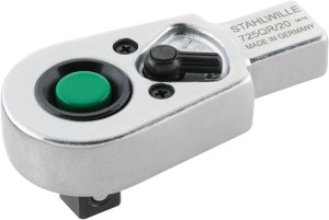 Wtykowa grzechotka z przeł. dźwigniowym 725QR/20 1/2 cal. 14 x 18 mm stal chromo
