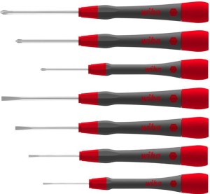 Zestaw wkrętaków do mech.precyzyjnej 260 PK 701 7-częśc. szczelina/PH WIHA