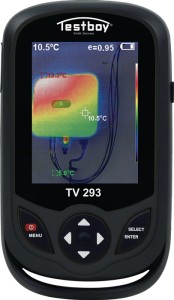 Kamera termowizyjna TV 293 kolorowy wyświetlacz LC 3,2 cal. 220 x 160 pikseli od