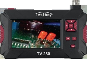 Kamera inspekcyjna TV 280 4,3 cal. 6 mm dł. przewodu 2 m TESTBOY