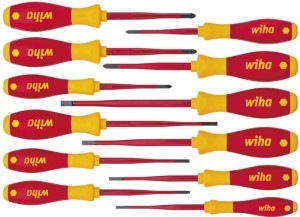 Zestaw wkrętaków 3201 K12 12-częśc. szczelina / PH/PZD/TX/(+/- SL/PZD) slim fix