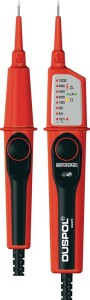 Cyfrowy wskaźnik napięcia DUSPOL® expert 12–1000 V AC/DC CAT IV 600V/CAT III 100