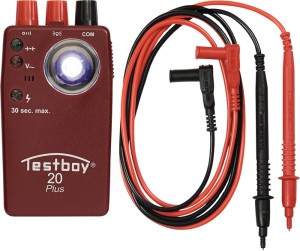 Tester ciągłości TB 20 Plus do 300 V CAT II 300 V TESTBOY