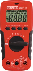 Miernik uniwersalny MM 1-2 0,1 mV – 750 V AC/0,1 mV – 1000 V DC RMS BENNING