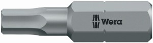 Bit 840/1 Z 1/4 cal. 4 mm długość 25 mm ciągliwo-twardy, HEX Plus WERA