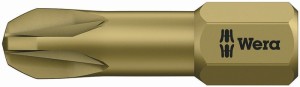 Bit 855/1 TH 1/4 cal. PZD 3 długość 25 mm strefa skrętu, bardzo twardy WERA