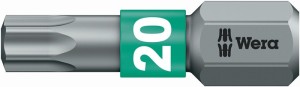 Bit 867/1 BTZ 1/4 cal. T 20 długość 25 mm BiTorsion, twardy WERA