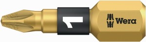 Bit 855/1 BDC 1/4 cal. PZD 1 długość 25 mm BiTorsion, powlekany diamentem WERA