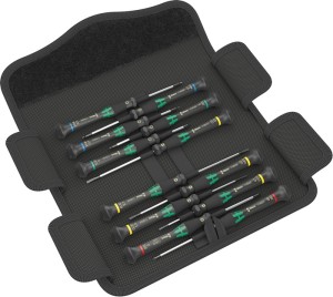 Zestaw wkrętaków do mech.precyzyjnej K Micro-Set/12 SB 1 12-częśc. szczelina / P