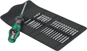 Asortyment bitów KK Turbo Imperial 1 19-częśc. szczelina/PH/TORX®/6-kąt./4-kąt.