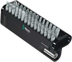 Asortyment bitów Bit-Check 30 Metal 1 30-części płaski /PH/PZD/TX/6-kąt. WERA