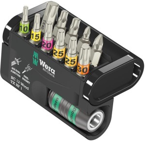 Asortyment bitów Bit-Check 12 Wood TX HF 1 12-częśc. PZD/TX-HF/TX WERA