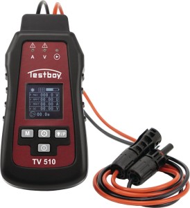 Tester paneli słonecznych TV 510 fotowoltaika TESTBOY