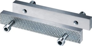 Szczęka imadła HEUER front szerokość szczęki 160 mm gładki/ryflowany pasuje do 4