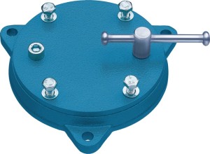 Podstawa obrotowa HEUER Front do szerokość szczęk 140 mm kuta stal HEUER