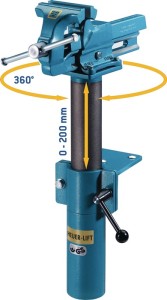 Podnośnik HEUER Lift do szerokości szczęk 160 / 180 mm obrót o 360 stop. HEUER