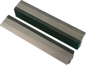 Szczęka ochronna do imadła 47/5 G do szerokość szczęk 100 mm powłoka gumowa alum