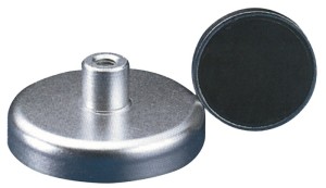 Chwytak magnetyczny śred. 32 x wys. 15 mm z tulejką gwintowaną siła przyczepnośc