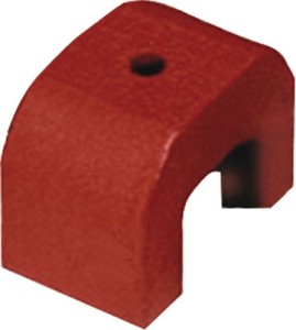 Magnes w kształcie podkowy dł. 40 x szer. 25 x wys. 25 mm mocny siła przyczepnoś