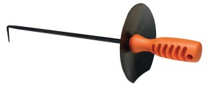 Hak do usuwania wiórów długość 500 mm uchwyt z tworzywa szt. dł. uchwytu 90 mm ś