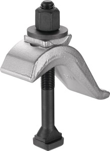 Łapa dociskowa nr 6321 do rowka teowego 20 mm wys. moc. 0‒85 mm M20 x 20 x 200 m