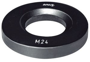 Kegelpfanne DIN 6319G f.Schrauben M14 Bohrungs-D.16,5mm Kegelwinkel 120Grad AMF