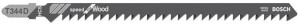Stichsägeblatt T 344 D Speed for Wood L.152mm Zahnteilung 4mm HCS 5er Pack Bosch