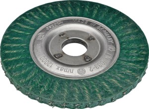 Szczotka tarczowa śred. 125 mm grubość drutu 0,5 mm stal 6 mm 8500 min-¹ OSBORN