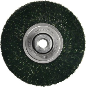 Szczotka tarczowa śred. 125 mm M14 grub. drutu 0,38 mm stal 5 mm 12000 min-¹ OSB