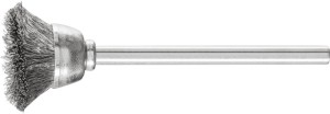 Miniszczotka garnkowa TBU 1803/3 INOX 0,10 średnica 18 x szerokość 3 x dł. 6 mm