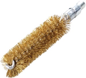 Szczotka do czyszczenia wnętrza rur długość 115 mm śred. 20 mm drut mosiężny fal