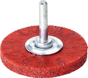 Zabezpieczająca szczotka tarczowa śred. 60 mm grubość drutu 0,3 mm stal 8 mm 150