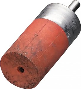 Szczotka druciana pędzelkowa śred. 22 mm grubość drutu 0,3 mm stal LESSMANN