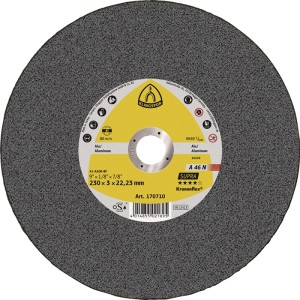 Tarcza tnąca A 46 N Supra śred. 230 x 3 mm prosta aluminium otwór 22,23 mm KLING