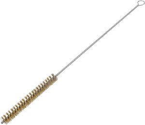 Szczotka do czyszczenia dysz długość 300 mm śred. 25 mm 0,20 mm mosiądz długość