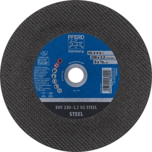 Tarcza tnąca SG STEEL średnica 230 x 3,2 mm prosta stal otwór 22,23 mm PFERD