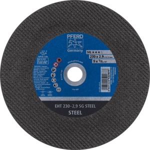 Tarcza tnąca SG STEEL średnica 230 x 2,9 mm prosta stal otwór 22,23 mm PFERD