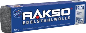 Wełna ze stali szlachetnej gruba 5 150 g RAKSO