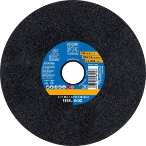 Tarcza tnąca PSF STEELOX średnica 150 x 1,6 mm prosta INOX otwór 22,23 mm PFERD