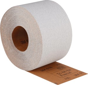 Rolka papieru ściernego 426U 115 mm, uziarnienie 220 do lakieru/metalu SiC 3M