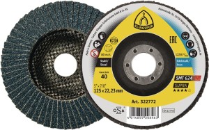Tarcza lamelowa (listkowa) SMT 624 Supra śred. 115 mm uz. 120 12 stop. stożkowa