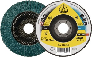 Tarcza lamelowa (listkowa) SMT 324 Extra śred. 125 mm uz. 40 12 stop. stożkowa I