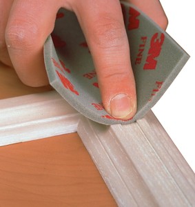 Gąbka szlifierska Soft Pad dł. 140 x szer. 115 mm średnie 3M